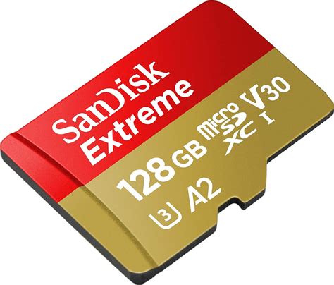 Sandisk 128gb extreme a2 v30 micro sd 160mb s